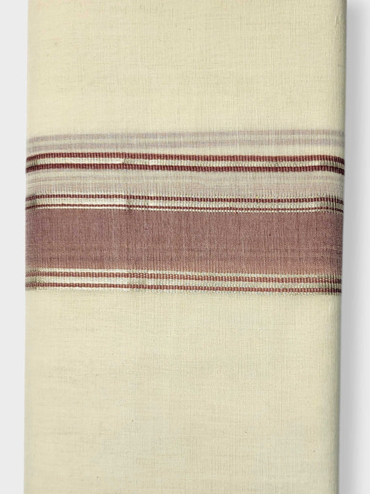 Kerala Balaramapuram Pure Cotton Handloom Mundu/Dhoti