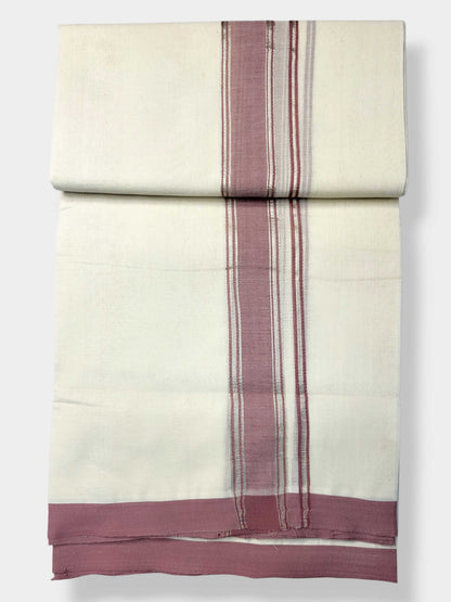 Kerala Balaramapuram Pure Cotton Handloom Mundu/Dhoti