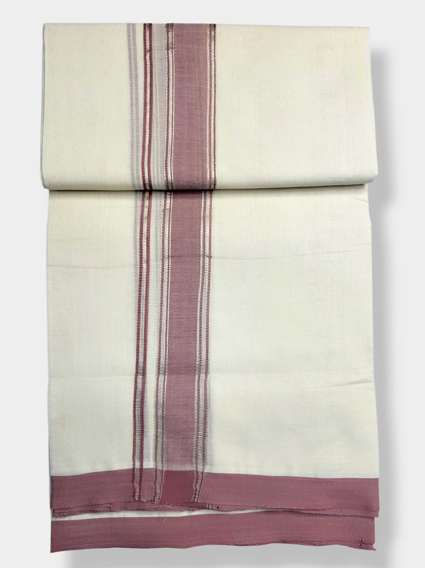 Kerala Balaramapuram Pure Cotton Handloom Mundu/Dhoti