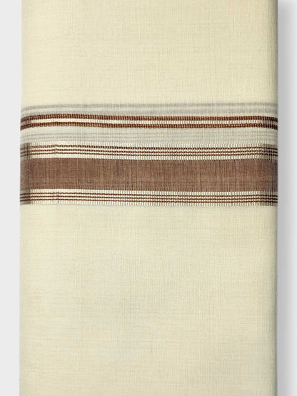 Kerala Balaramapuram Pure Cotton Handloom Mundu/Dhoti