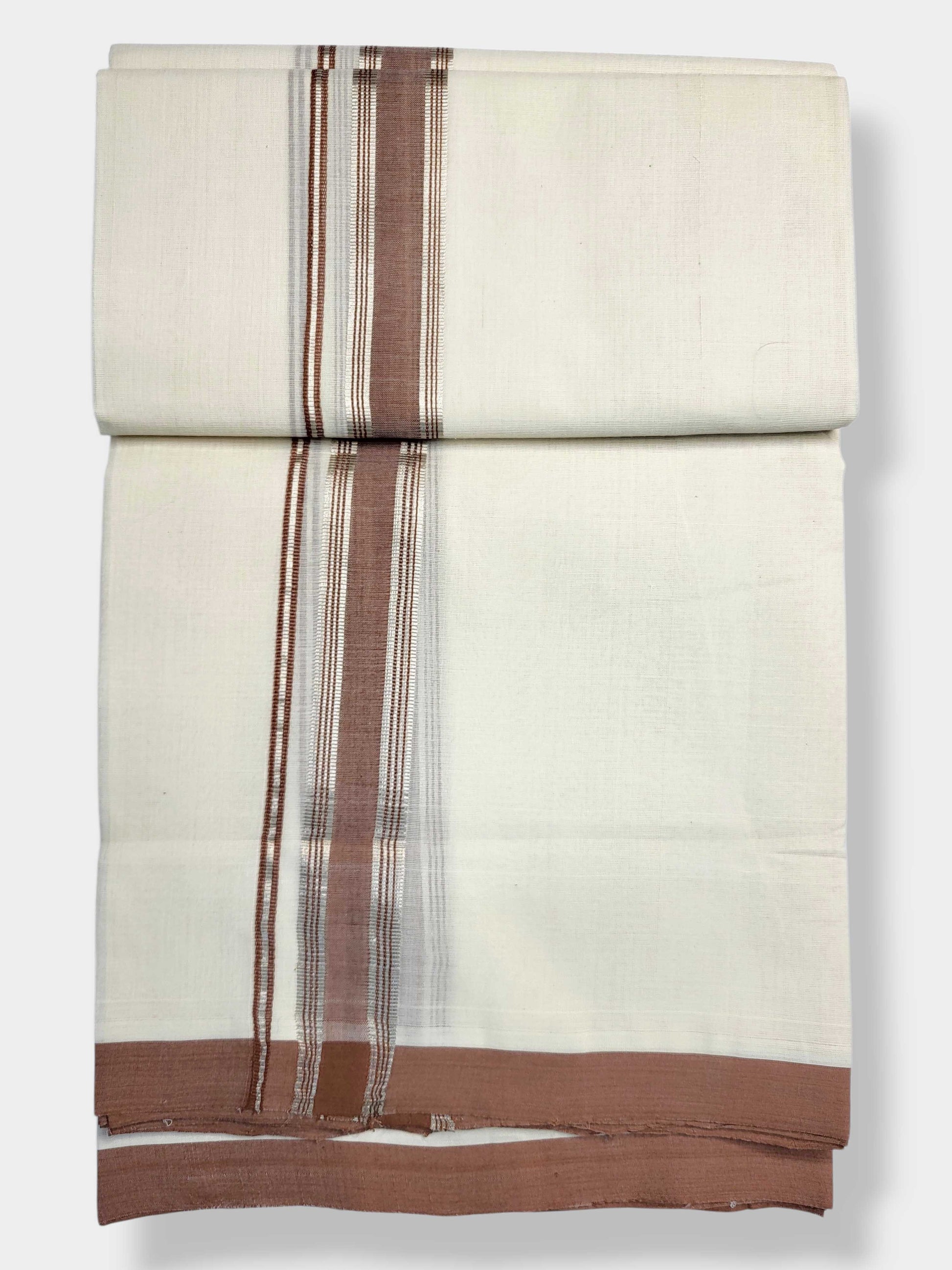 Kerala Balaramapuram Pure Cotton Handloom Mundu/Dhoti