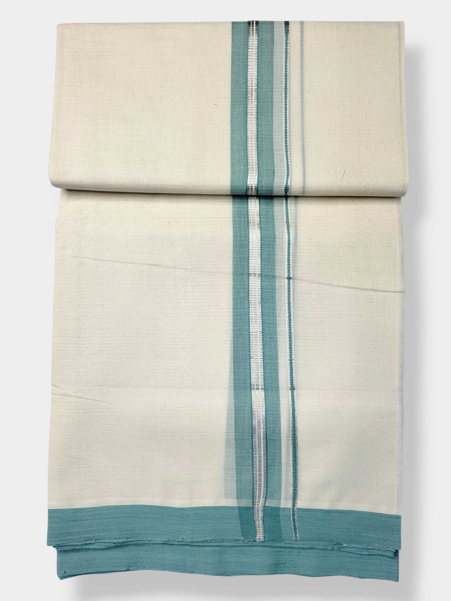 Kerala Balaramapuram Pure Cotton Handloom Mundu/Dhoti