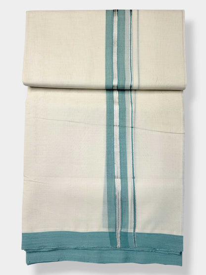 Kerala Balaramapuram Pure Cotton Handloom Mundu/Dhoti