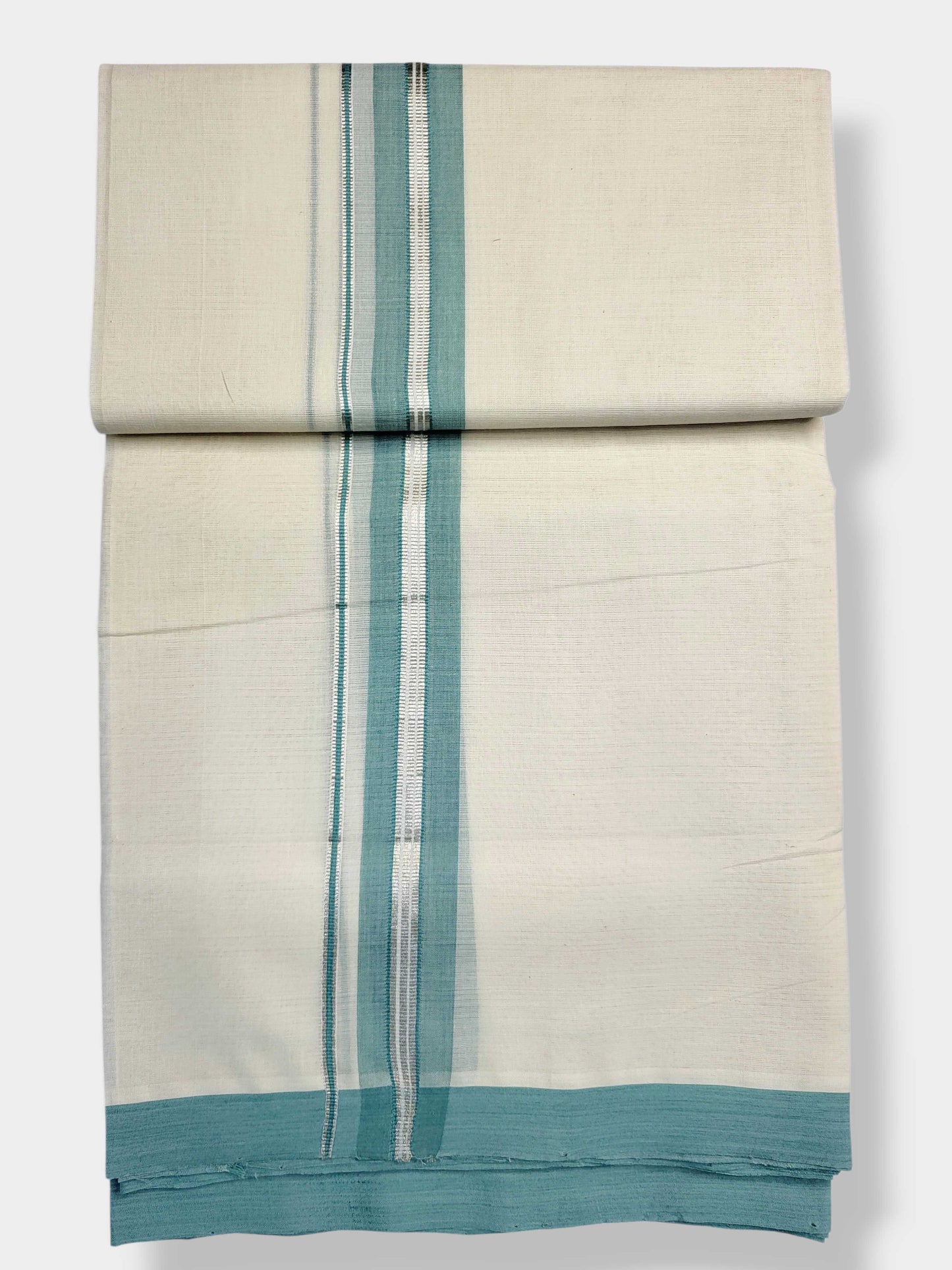 Kerala Balaramapuram Pure Cotton Handloom Mundu/Dhoti