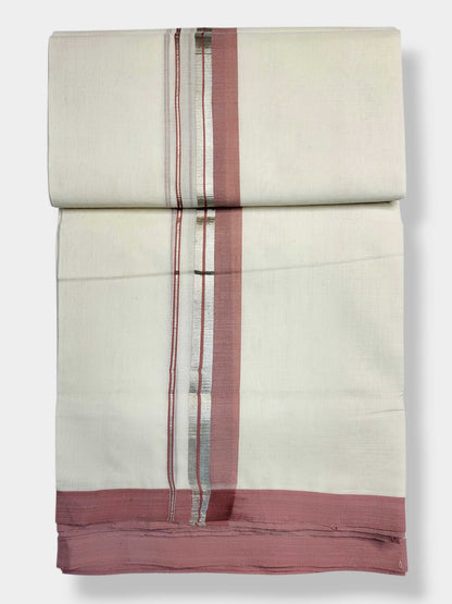 Kerala Balaramapuram Pure Cotton Handloom Mundu/Dhoti