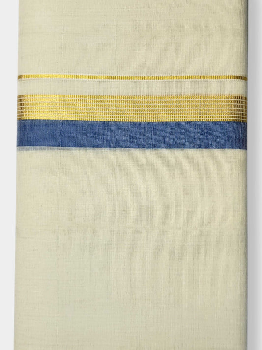 Kerala Balaramapuram Pure Cotton Handloom Mundu/Dhoti