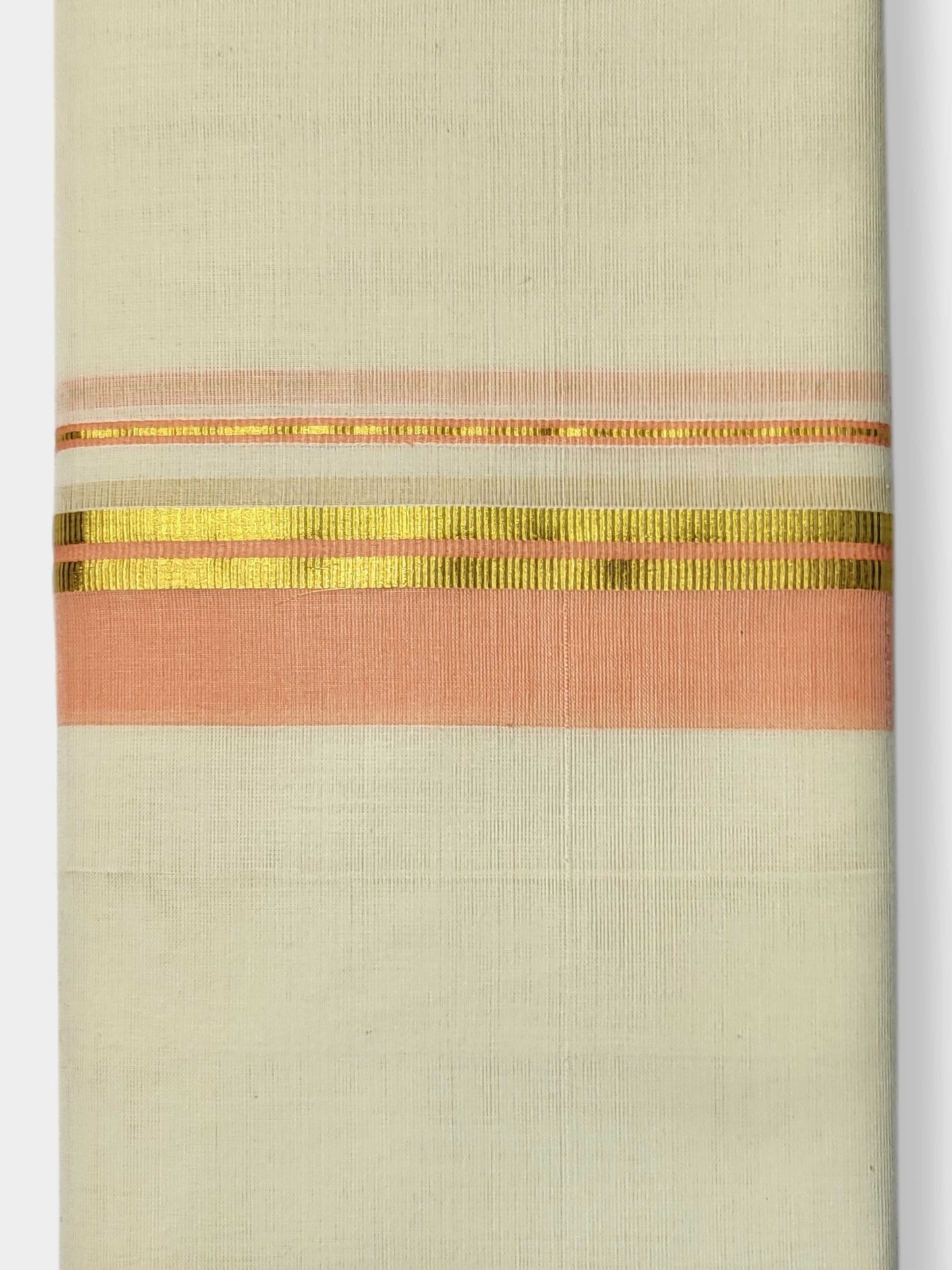 Kerala Balaramapuram Pure Cotton Handloom Mundu/Dhoti