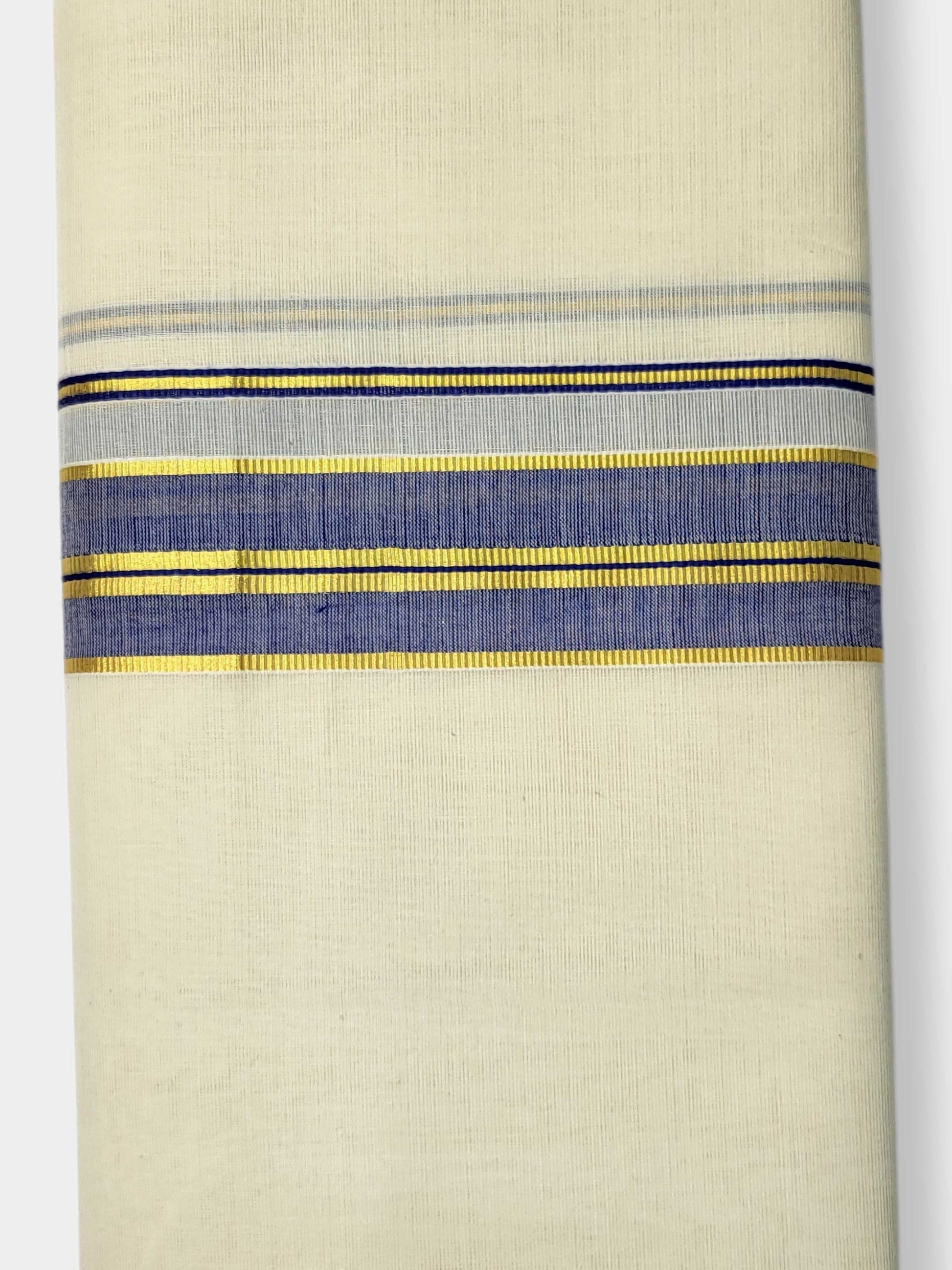 Kerala Balaramapuram Pure Cotton Handloom Mundu/Dhoti