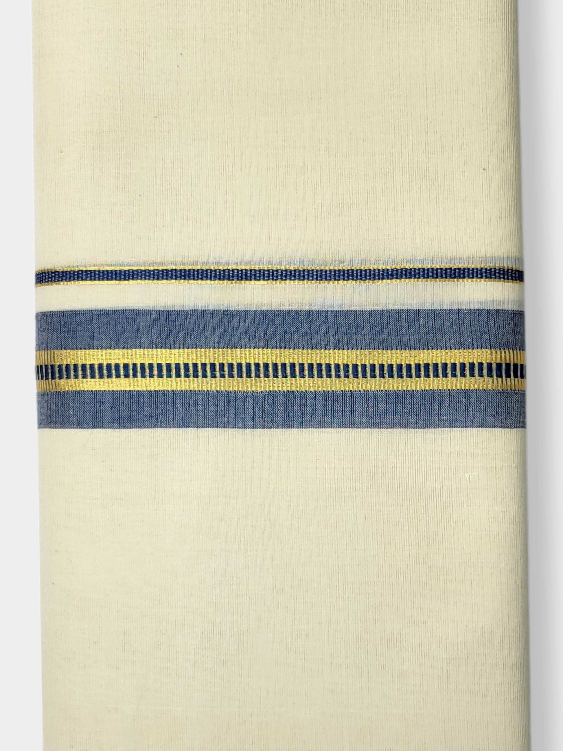 Kerala Balaramapuram Pure Cotton Handloom Mundu/Dhoti