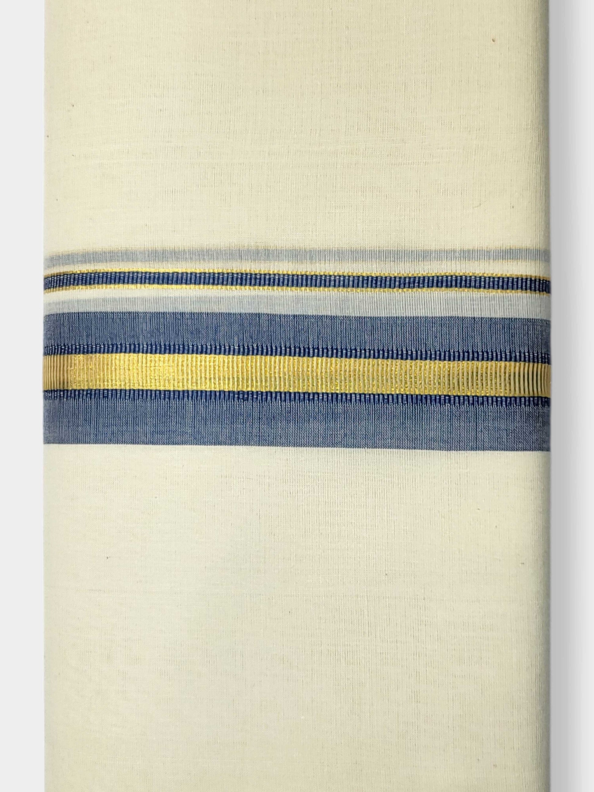 Kerala Balaramapuram Pure Cotton Handloom Mundu/Dhoti
