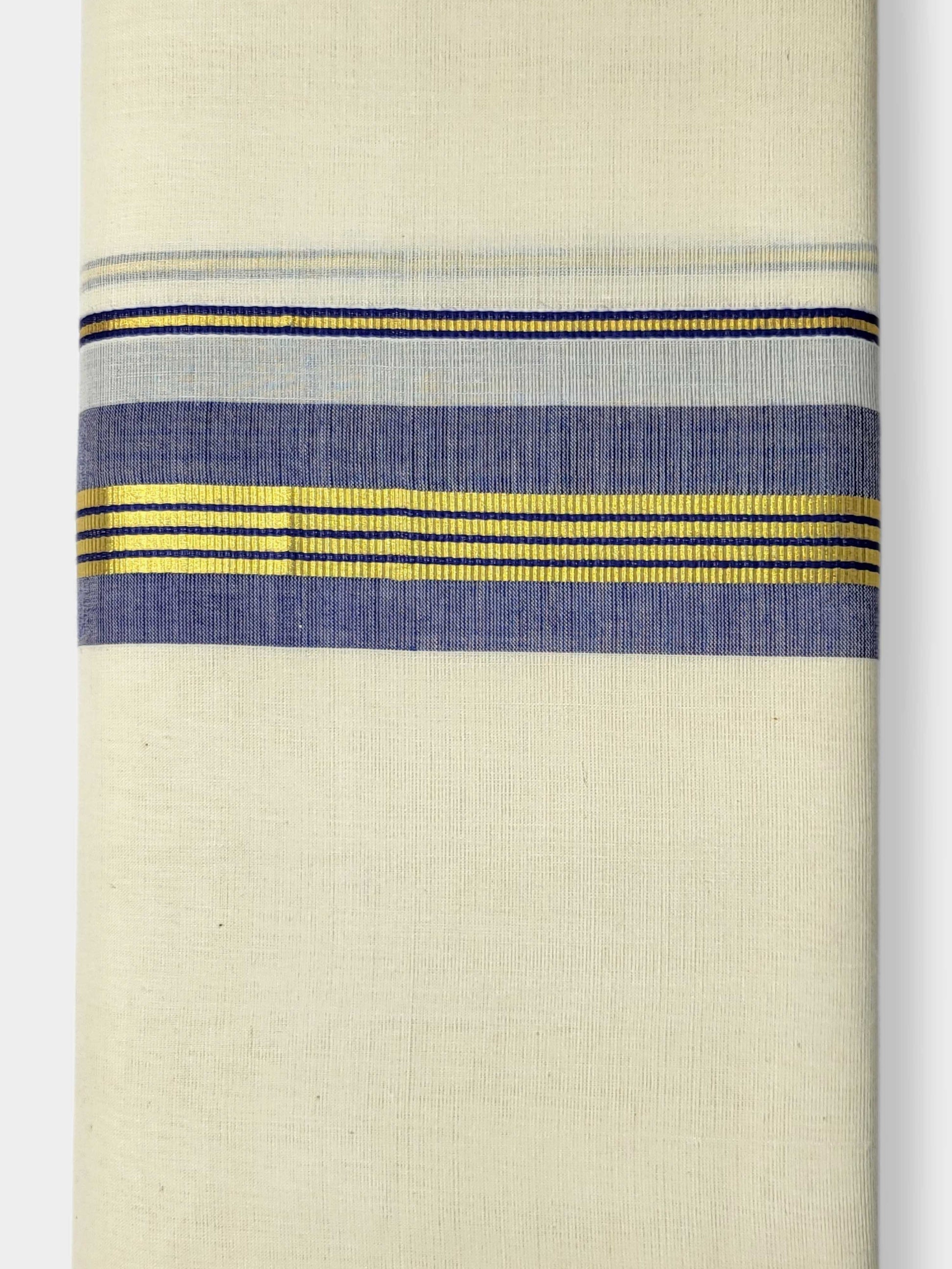 Kerala Balaramapuram Pure Cotton Handloom Mundu/Dhoti