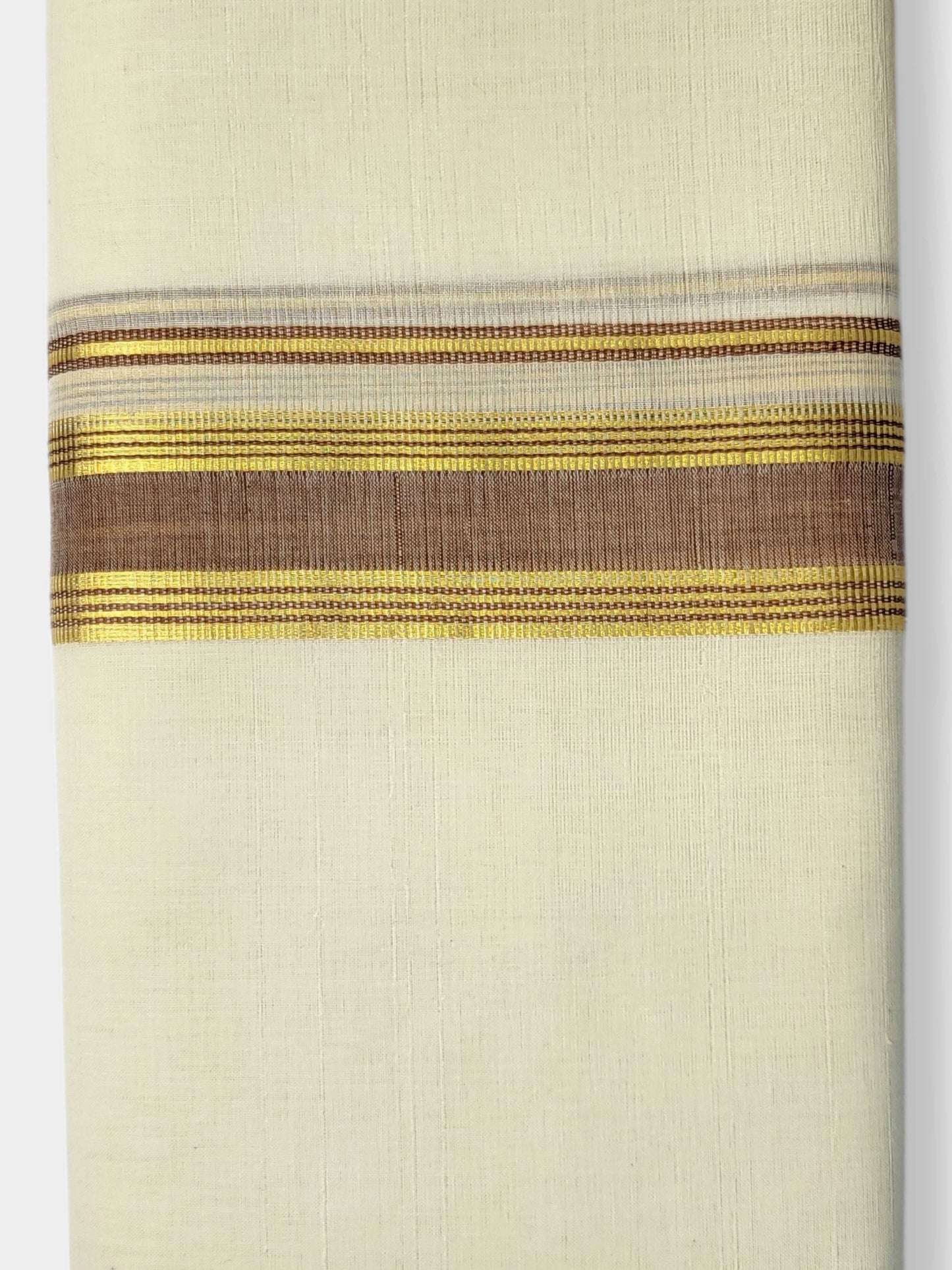 Kerala Balaramapuram Pure Cotton Handloom Mundu/Dhoti
