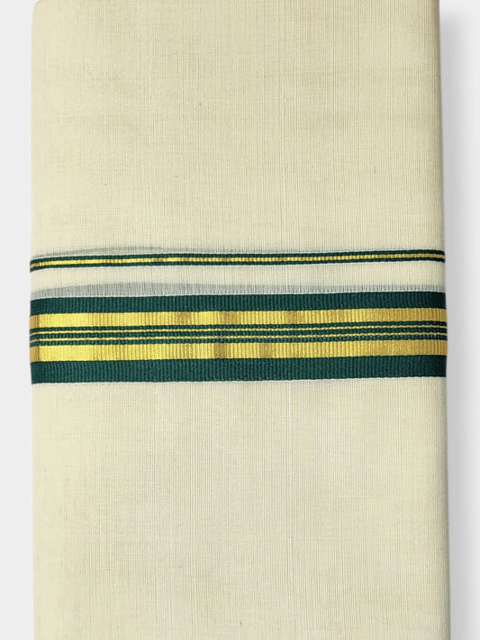 Kerala Balaramapuram Pure Cotton Handloom Mundu/Dhoti
