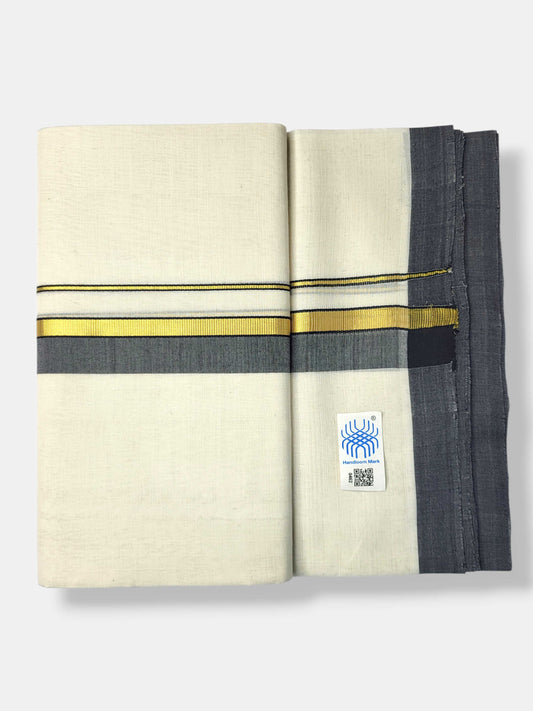 Kerala Balaramapuram Pure Cotton Handloom Mundu/Dhoti