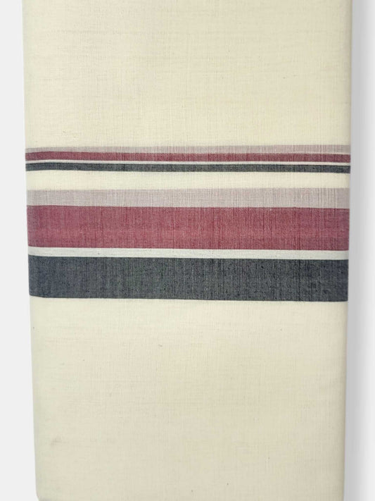 Balaramapuram Handloom Double Mundu Pure Cotton