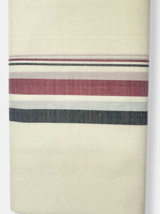 Balaramapuram Handloom Double Mundu Pure Cotton