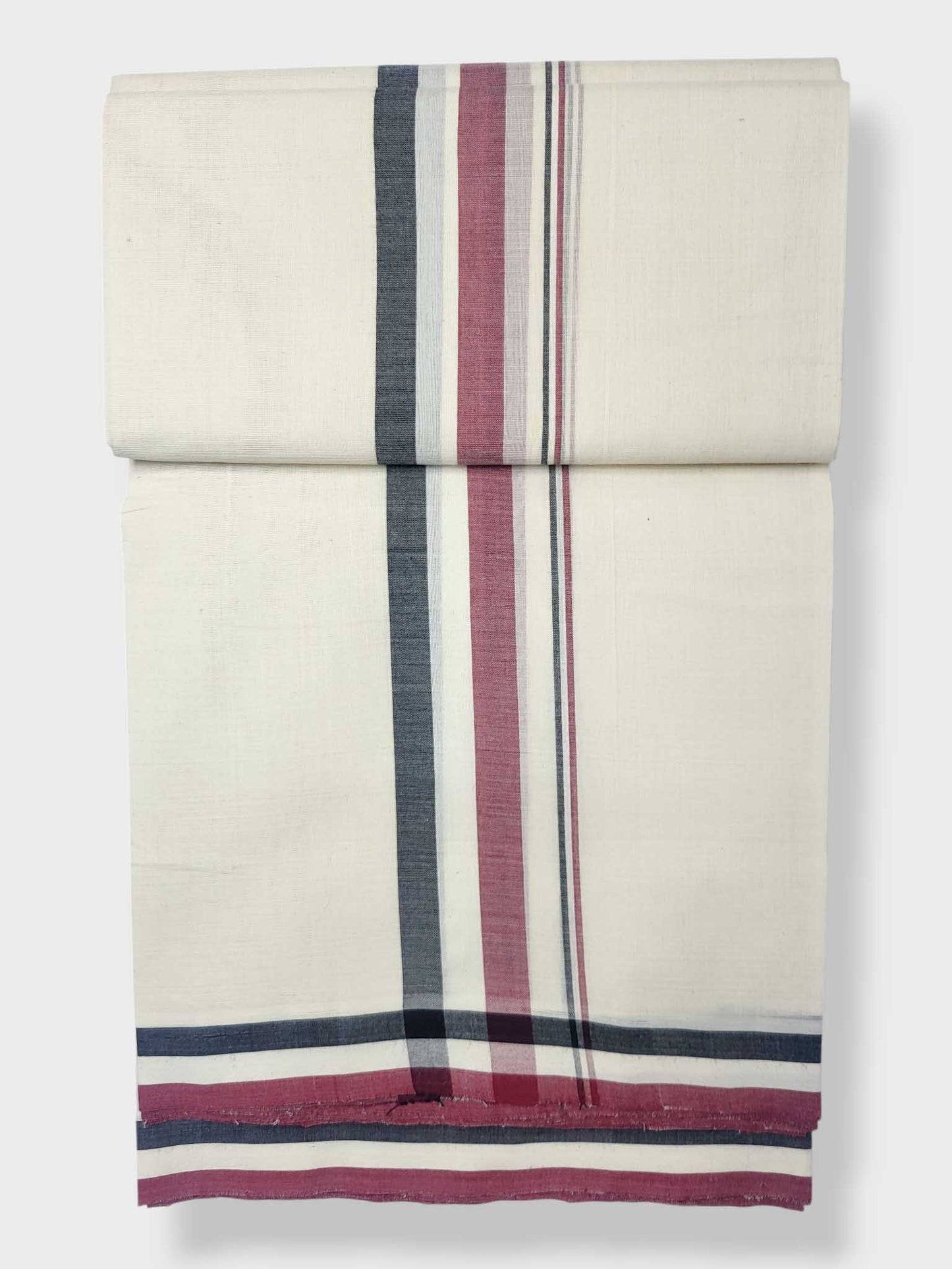 Balaramapuram Handloom Double Mundu Pure Cotton