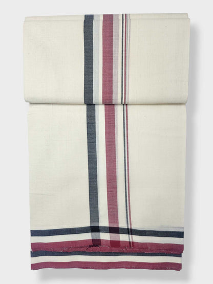 Balaramapuram Handloom Double Mundu Pure Cotton
