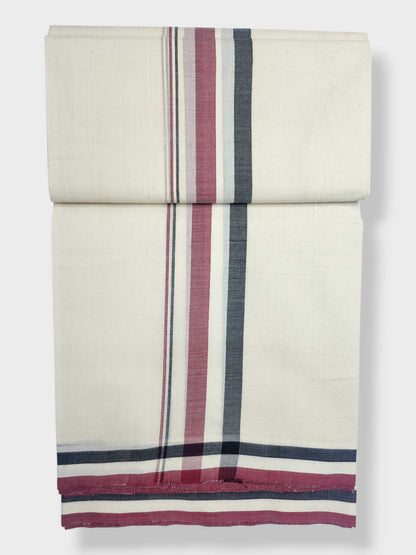 Balaramapuram Handloom Double Mundu Pure Cotton