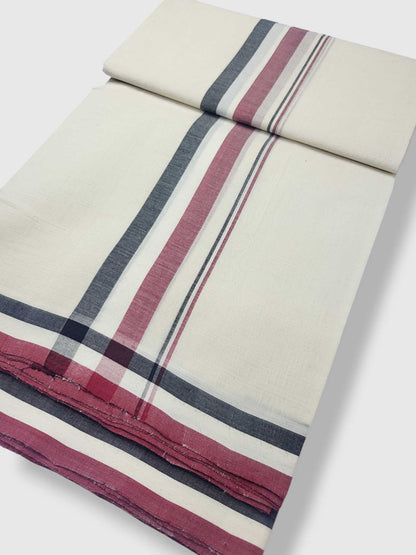 Balaramapuram Handloom Double Mundu Pure Cotton