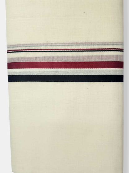 Balaramapuram Handloom Double Mundu Pure Cotton