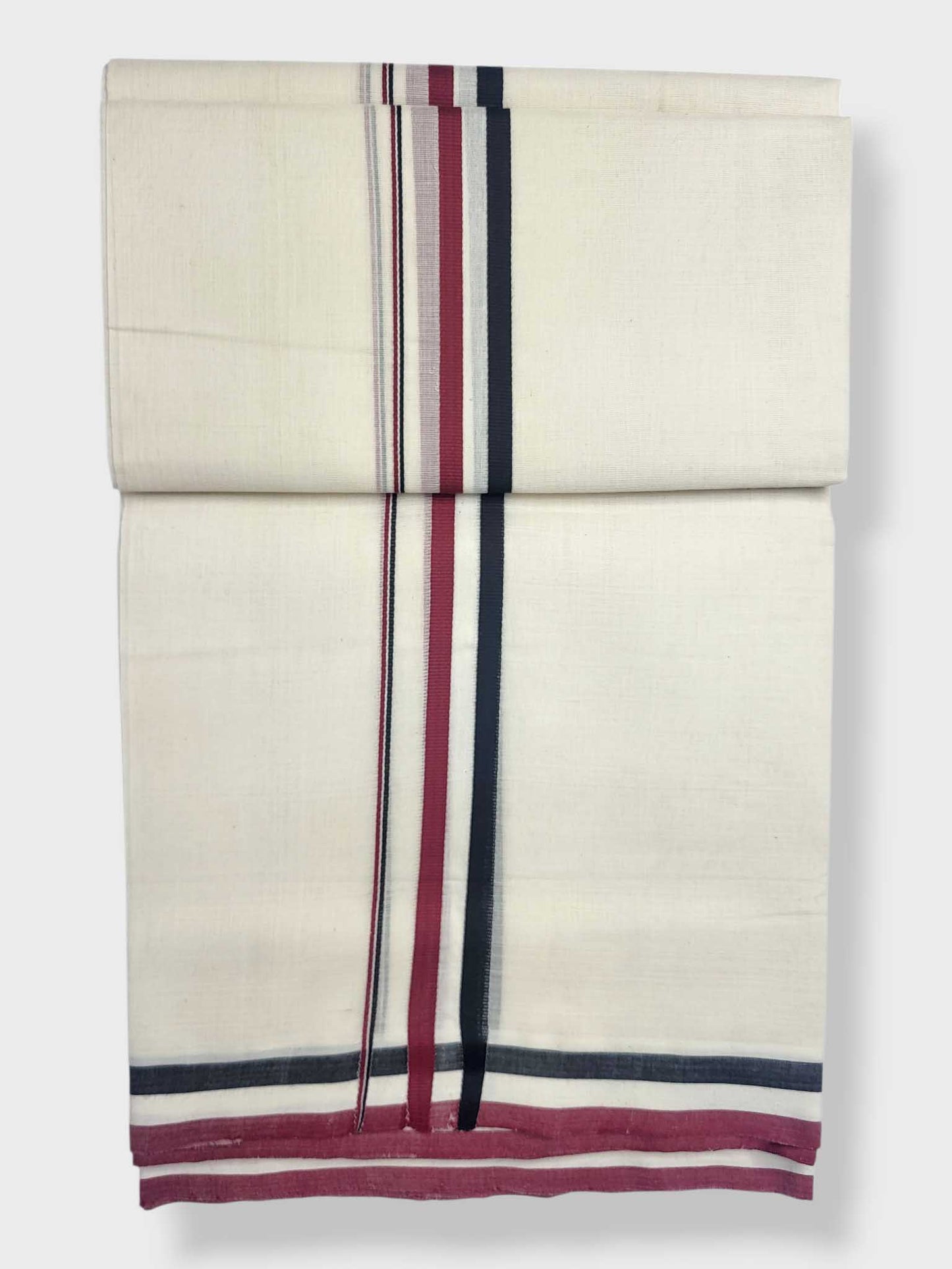 Balaramapuram Handloom Double Mundu Pure Cotton