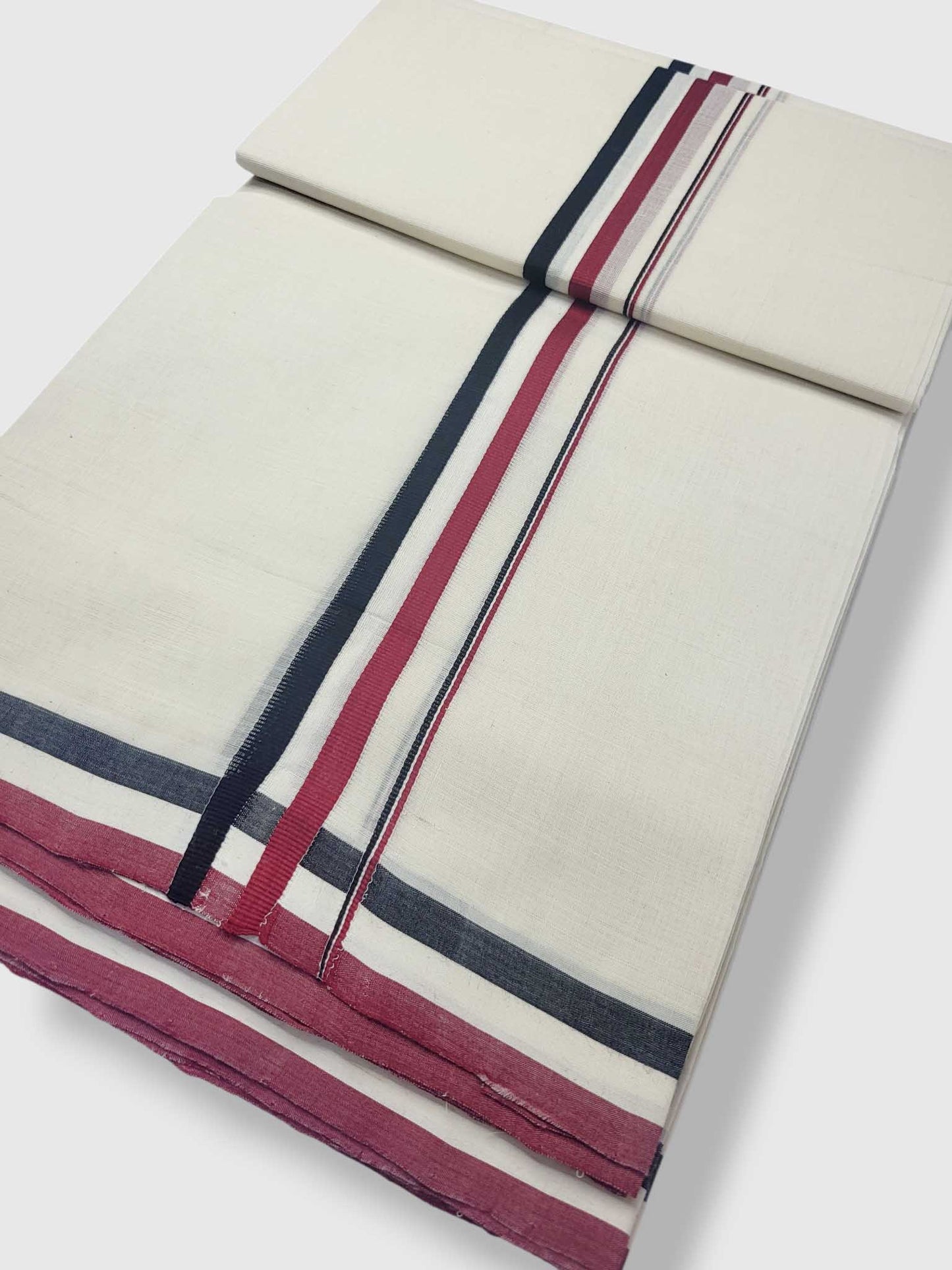 Balaramapuram Handloom Double Mundu Pure Cotton