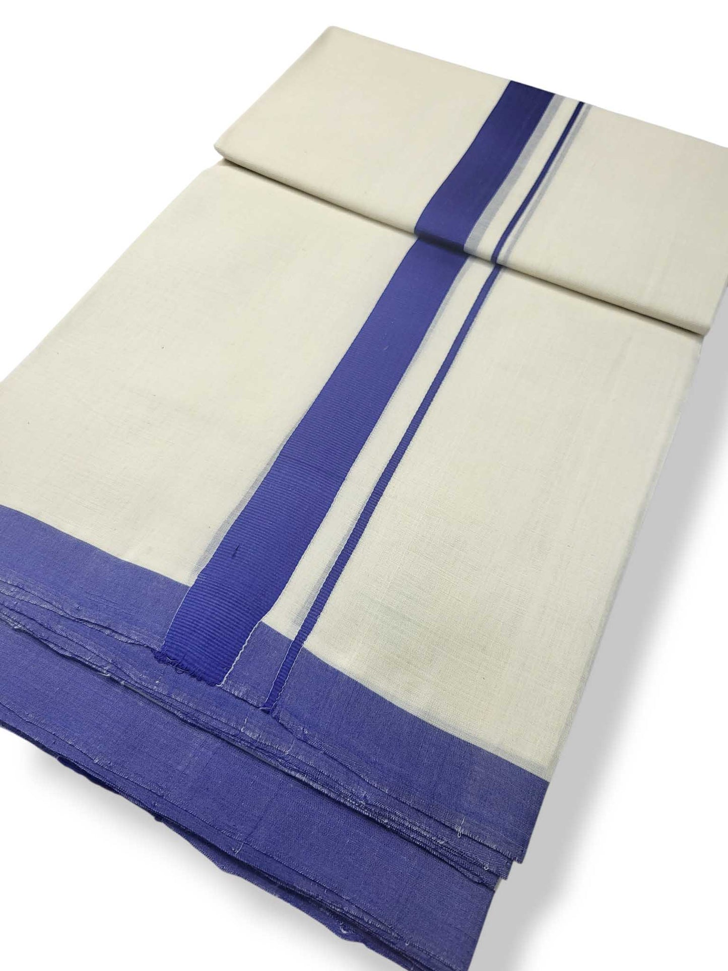 Kerala Balaramapuram Pure Cotton Handloom Mundu/Dhoti