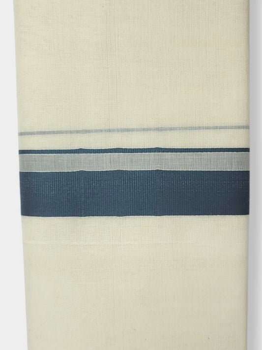 Kerala Balaramapuram Pure Cotton Handloom Mundu/Dhoti