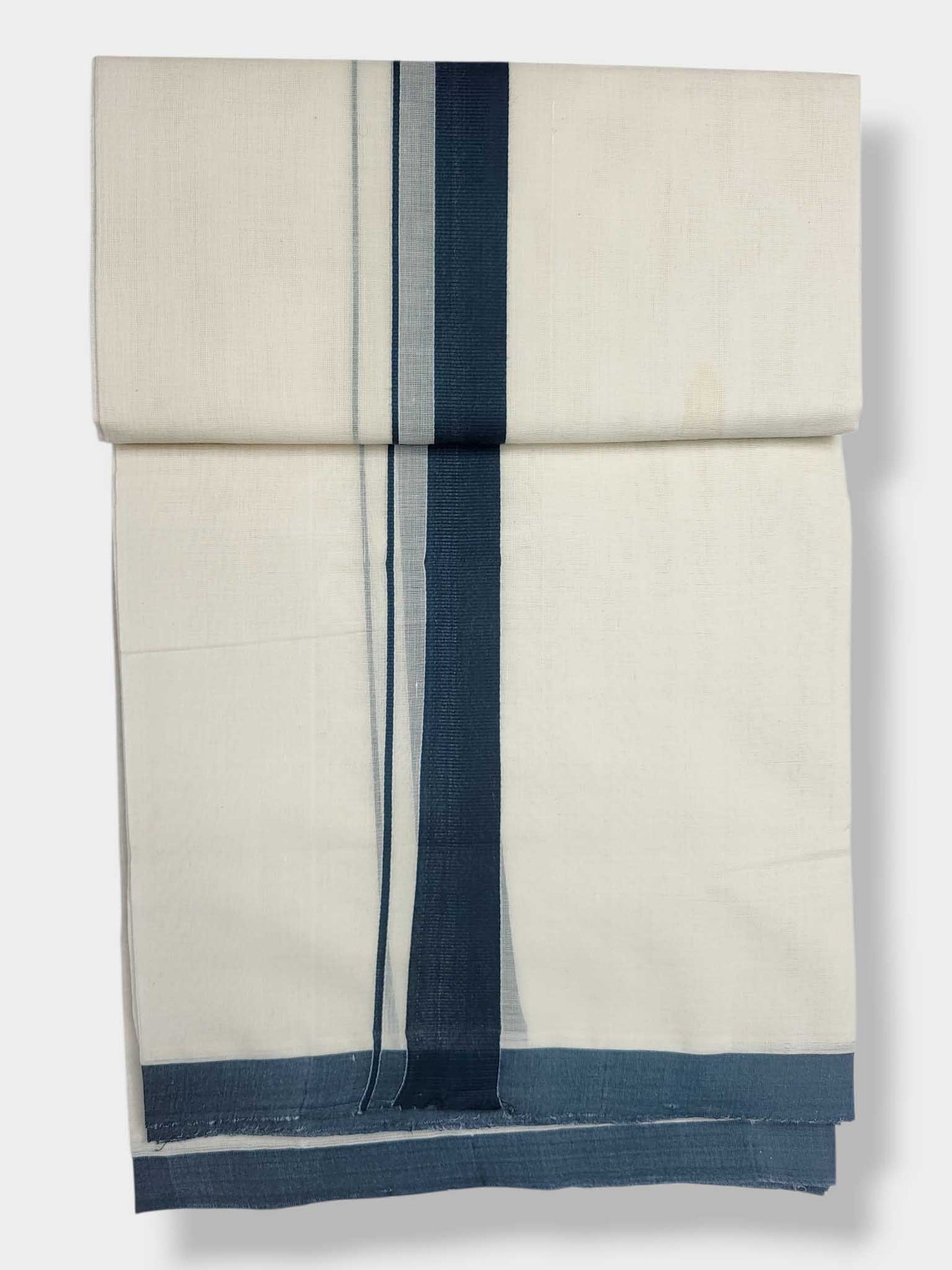 Kerala Balaramapuram Pure Cotton Handloom Mundu/Dhoti