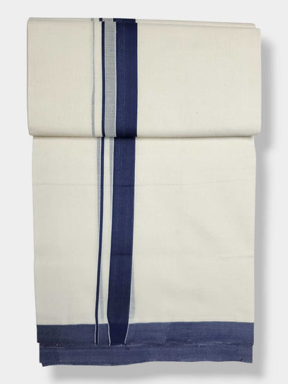 Kerala Balaramapuram Pure Cotton Handloom Mundu/Dhoti
