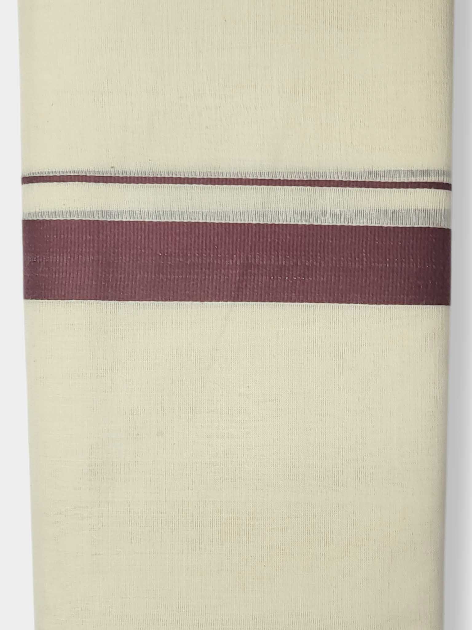 Kerala Balaramapuram Pure Cotton Handloom Mundu/Dhoti