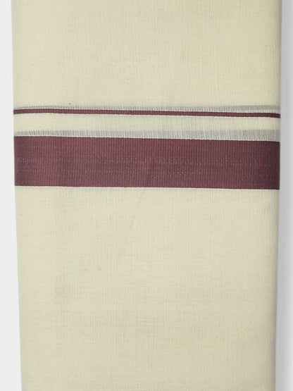 Kerala Balaramapuram Pure Cotton Handloom Mundu/Dhoti