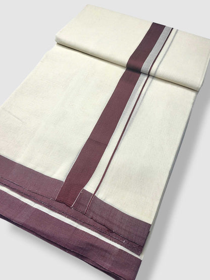 Kerala Balaramapuram Pure Cotton Handloom Mundu/Dhoti