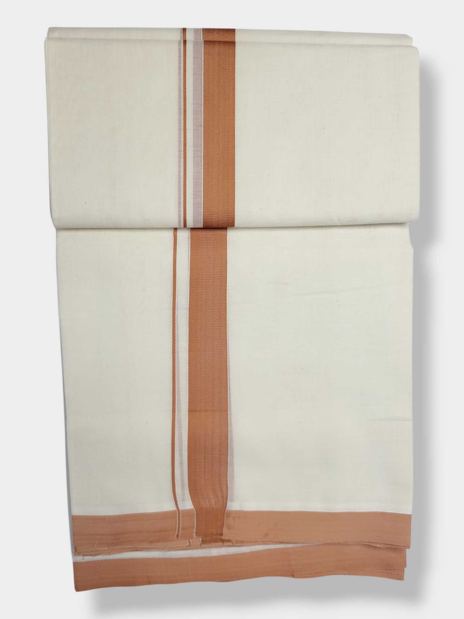Kerala Balaramapuram Pure Cotton Handloom Mundu/Dhoti