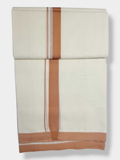 Kerala Balaramapuram Pure Cotton Handloom Mundu/Dhoti