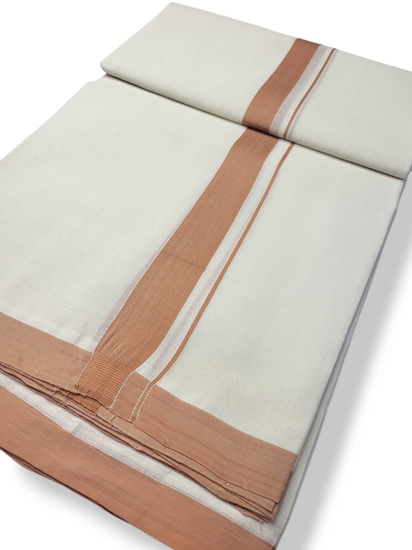 Kerala Balaramapuram Pure Cotton Handloom Mundu/Dhoti