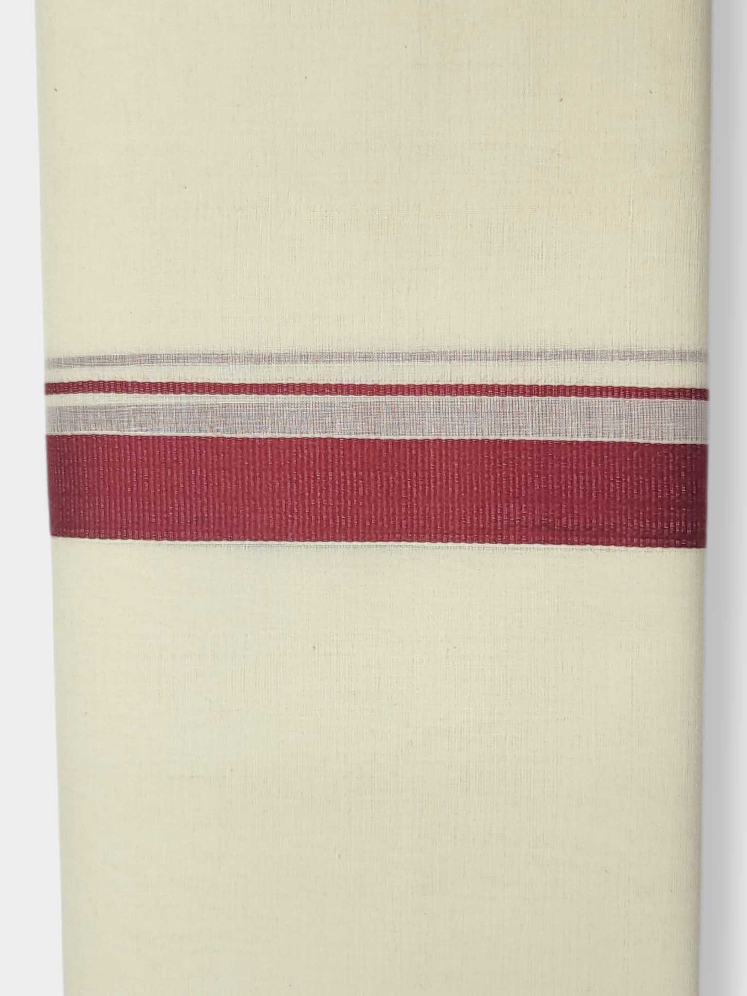 Kerala Balaramapuram Pure Cotton Handloom Mundu/Dhoti