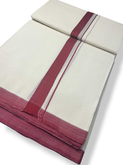 Kerala Balaramapuram Pure Cotton Handloom Mundu/Dhoti