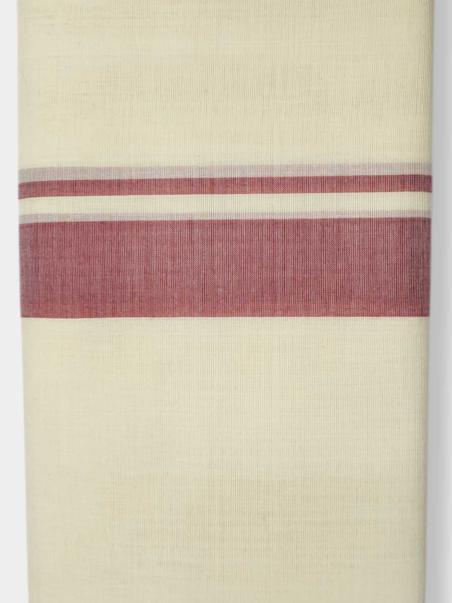 Kerala Balaramapuram Pure Cotton Handloom Mundu/Dhoti