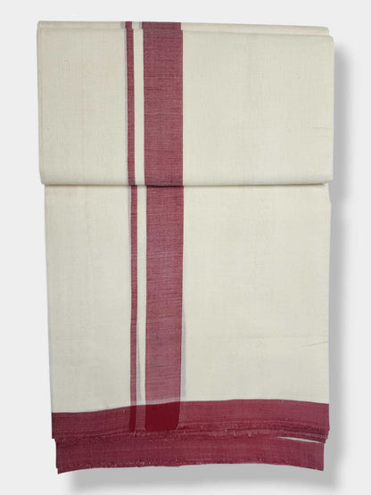 Kerala Balaramapuram Pure Cotton Handloom Mundu/Dhoti