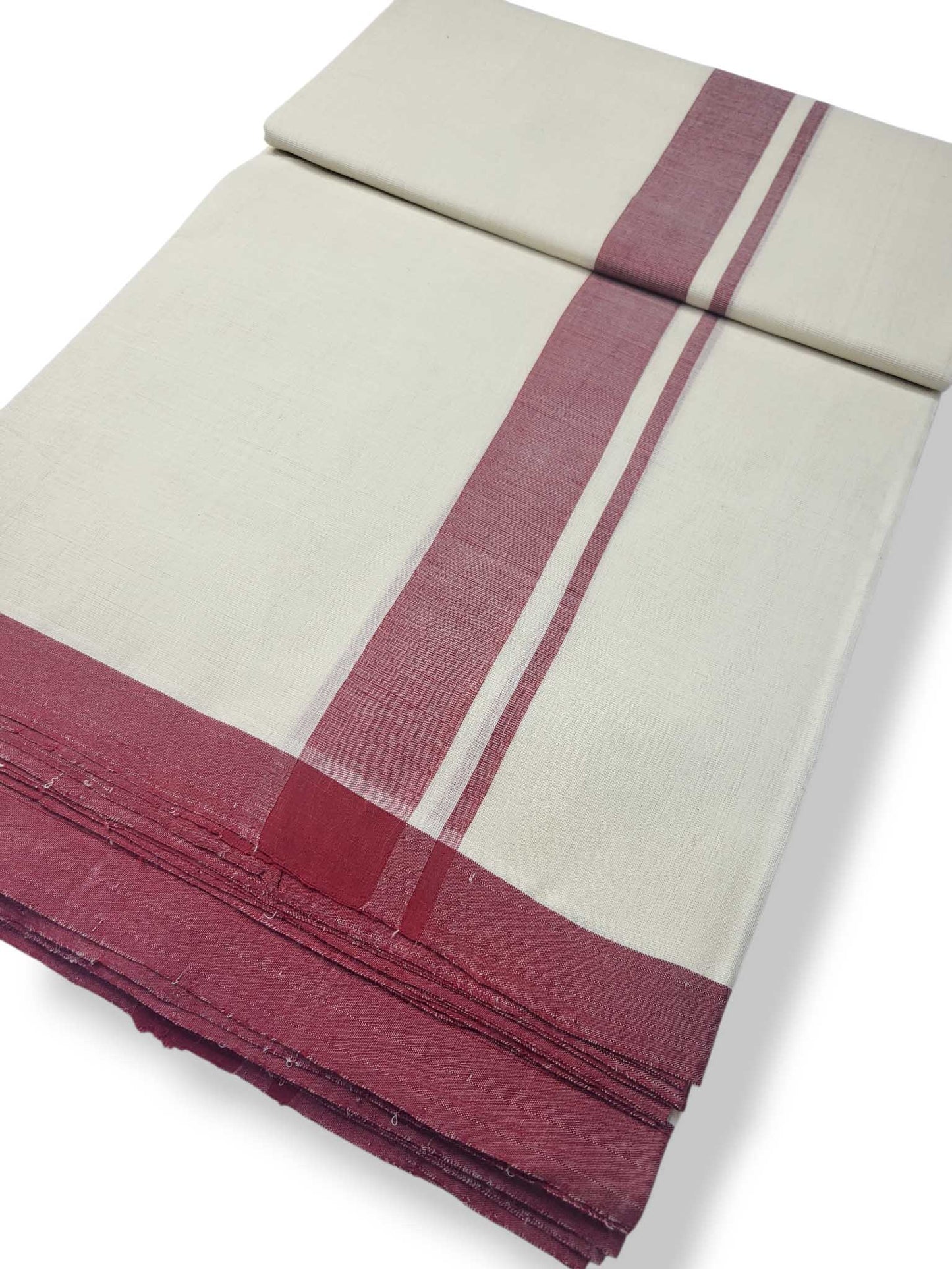 Kerala Balaramapuram Pure Cotton Handloom Mundu/Dhoti