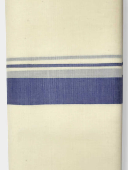 Kerala Balaramapuram Pure Cotton Handloom Mundu/Dhoti