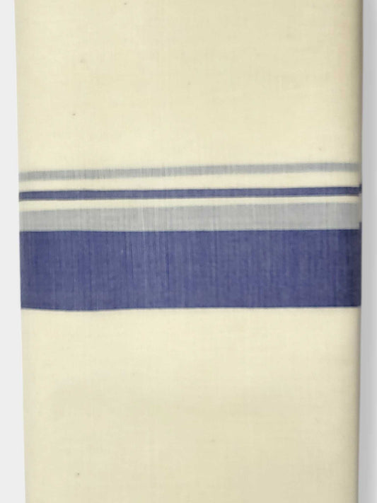 Kerala Balaramapuram Pure Cotton Handloom Mundu/Dhoti