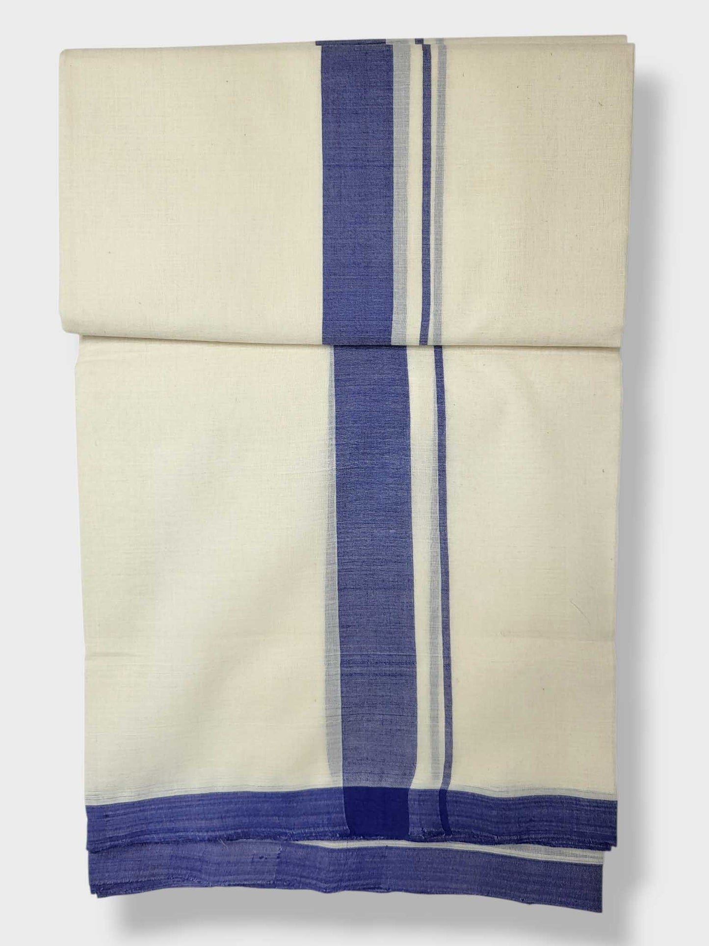 Kerala Balaramapuram Pure Cotton Handloom Mundu/Dhoti