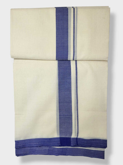 Kerala Balaramapuram Pure Cotton Handloom Mundu/Dhoti