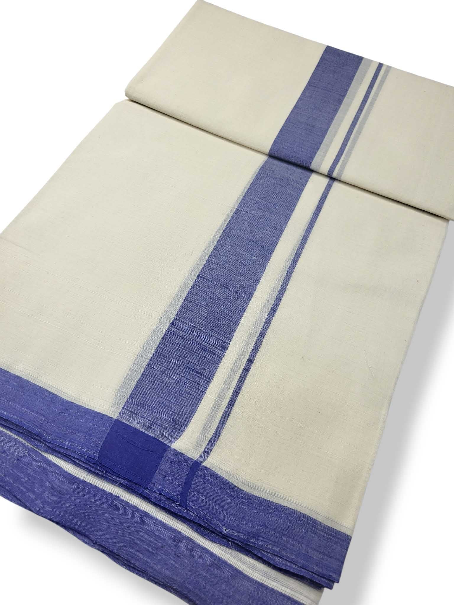Kerala Balaramapuram Pure Cotton Handloom Mundu/Dhoti