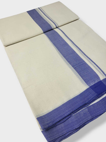 Kerala Balaramapuram Pure Cotton Handloom Mundu/Dhoti