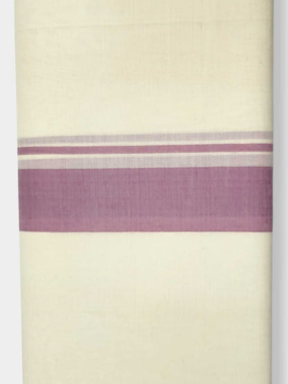 Kerala Balaramapuram Pure Cotton Handloom Mundu/Dhoti