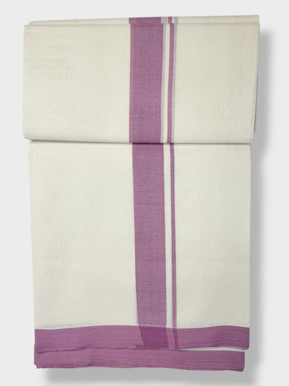 Kerala Balaramapuram Pure Cotton Handloom Mundu/Dhoti